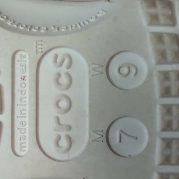 Crocs classic baya printed floral graphic unisex clog women's size 9 / men's 7 - Picture 14 of 14